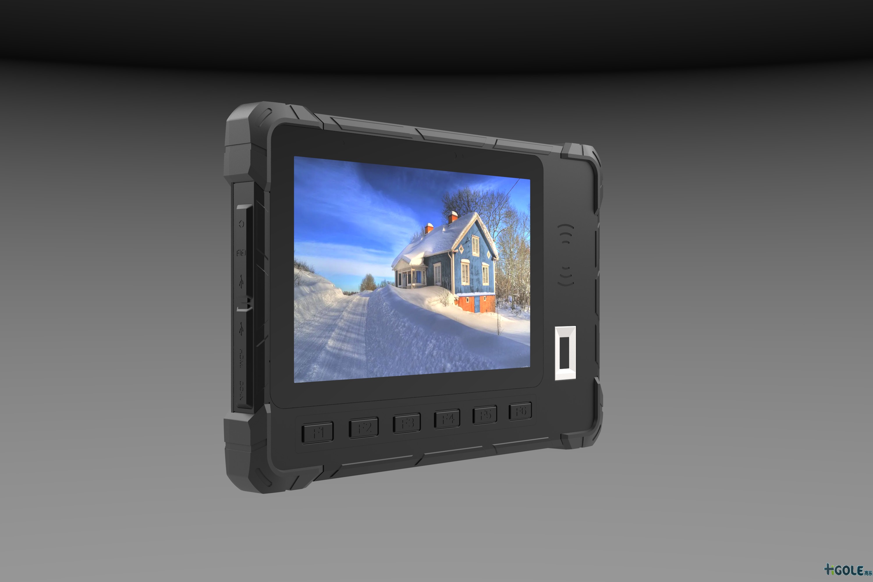 身份指紋識別工業平板電腦